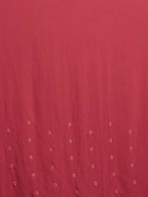 Pink Embroidered Chiffon saree with blouse 4