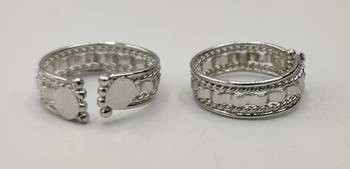 Silver Toe-Rings 1