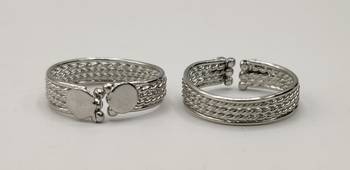 Silver toe-rings 1