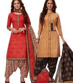 Multicolor Printed Cotton Salwar
