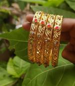 Multicolor stone bangles