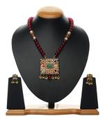Red Agate Multicolor Necklace Sets