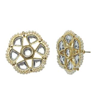 Green Amethyst   Kundan Necklace Sets 2