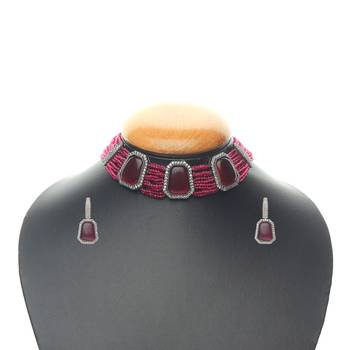 Victororian Perl Kundan Necklace Sets 1