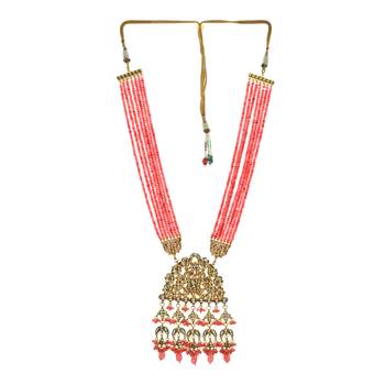 Pink Kundan Wedding Necklace Sets 2
