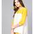Women white a-line Rayon & cotton slub Top