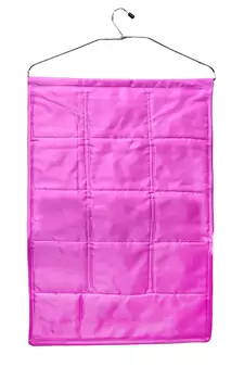 Atorakushon Clear 13 Pockets Dressing Kit Wall hanging Jewellery Storage Bag Makeup organizer daily use kit 1( purple )