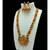 Temple South Indian Matte Gold Traditional Necklaces Jewellery Set