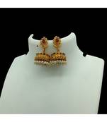 Traditional Jewellery Gold Plated Jhumka Earring