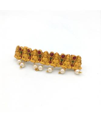Traditional Temple Lakshmi Hair Clip Accessories Jewellery For Women 1