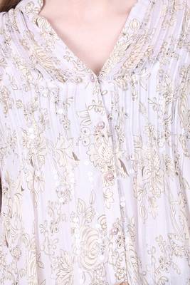 Multicolor Embroidered Blended Cotton Tunics 5