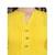 Yellow plain cotton ethnic-kurtis