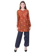 Multicolor Printed Viscose Rayon Tunics