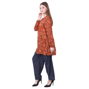 Multicolor Printed Viscose Rayon Tunics 2