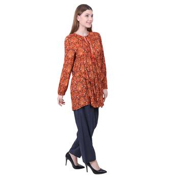 Multicolor Printed Viscose Rayon Tunics 3