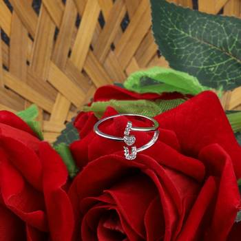 Plated Adjustable Ring Ilu Designer For Women Girl 1