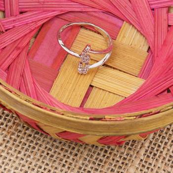Plated Adjustable Ring Ilu Designer For Women Girl 4