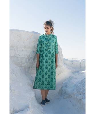 Aqua Moss Dress 1