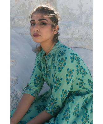 Aqua Moss Dress 4