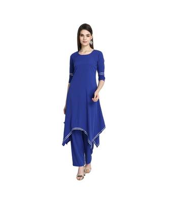 Ethnic Kurta Hem with Palazzo 1