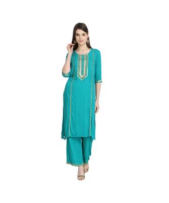 Ethnic Gota Patti Kurta with Palazzo 2