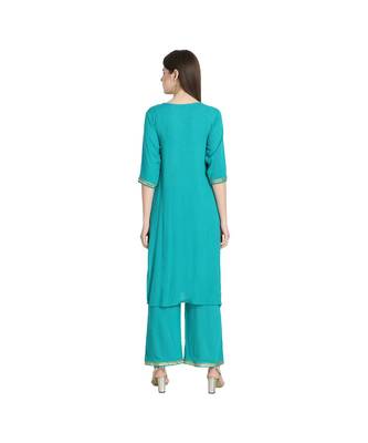 Ethnic Gota Patti Kurta with Palazzo 4