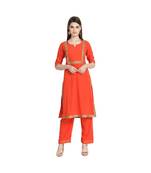 Zardozi Ethnic Kurta with Palazzo