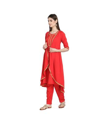 Pathani A-line Ethnic Kurta with Palazzo 3