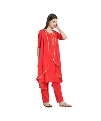 Pathani A-line Ethnic Kurta with Palazzo 4