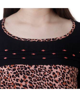 multicolor printed rayon kurtis 5