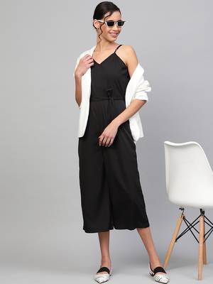 Black Strappy Jumpsuit 4
