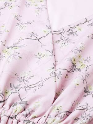 Lilac Floral Wrap Romper 5