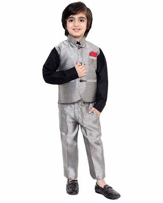fourfolds boy's 3-piece suit 1
