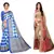 Combo Of 2 Printed Georgette & Art Silk Saree With Blouse