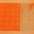 Blissta Orange Banarasi Silk Patoda Saree With Jacquard Blouse