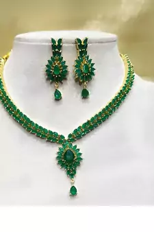 Green necklaces
