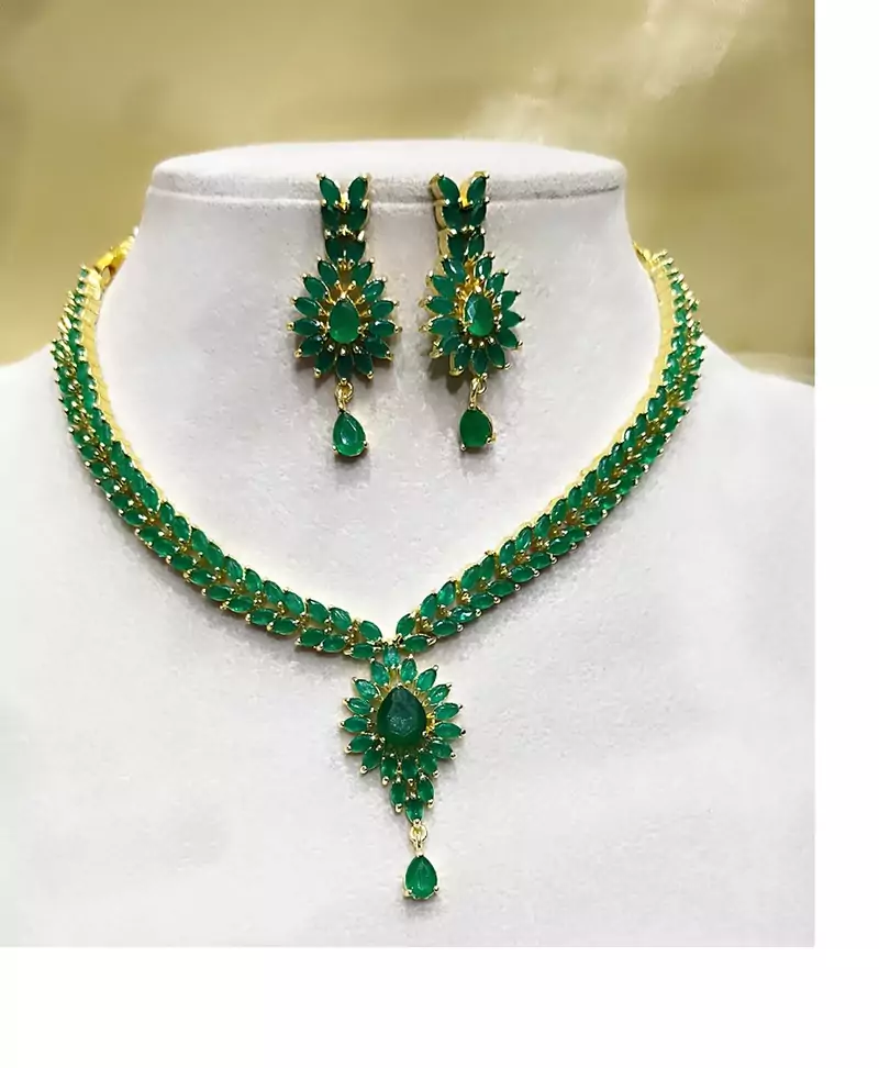 Green necklaces