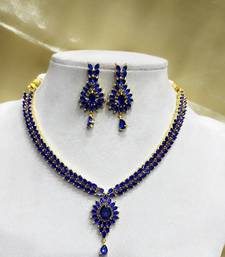 Blue necklaces