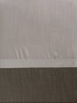 Black plain linen saree with blouse 4