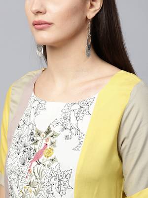 Olive woven rayon kurtas-and-kurtis 5