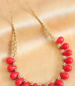 Beautiful Handmade Red Necklace