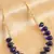 Beautiful Handmade Blue Drop Bead Necklace