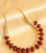 Beautiful Handmade Brown Necklace
