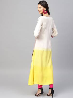 White woven rayon kurtas-and-kurtis 2