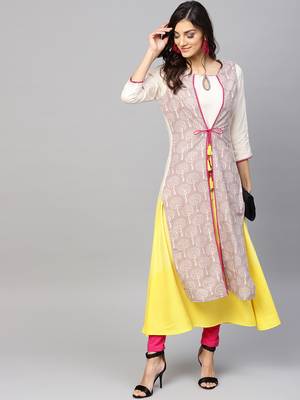 White woven rayon kurtas-and-kurtis 4