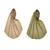 Set Of 2  Chiffon Fabric  Plain Chiffon Hijab  Size  70/180 Cm Stole For Women
