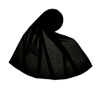 Black Best Seller Premium Chiffon Plain Stole  Stole For Women 1