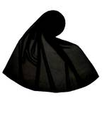 Black Best Seller Premium Chiffon Plain Stole  Stole For Women