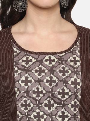 Women'S Cotton Straight Printed Kurta 5