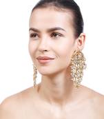 Malvika Kundan Chandbali Earrings